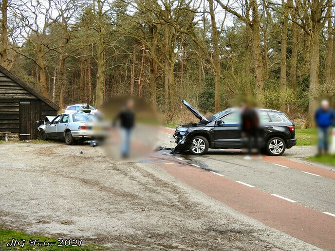 Aanrijding letsel Schaapskooiweg