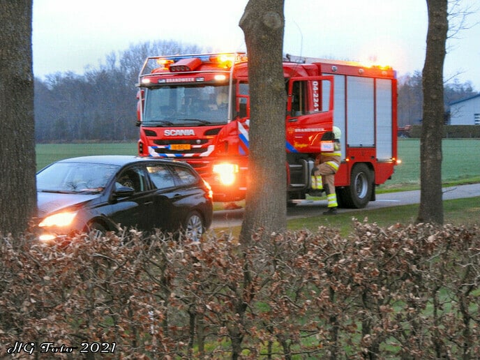 Schoorsteenbrand Woestenweg