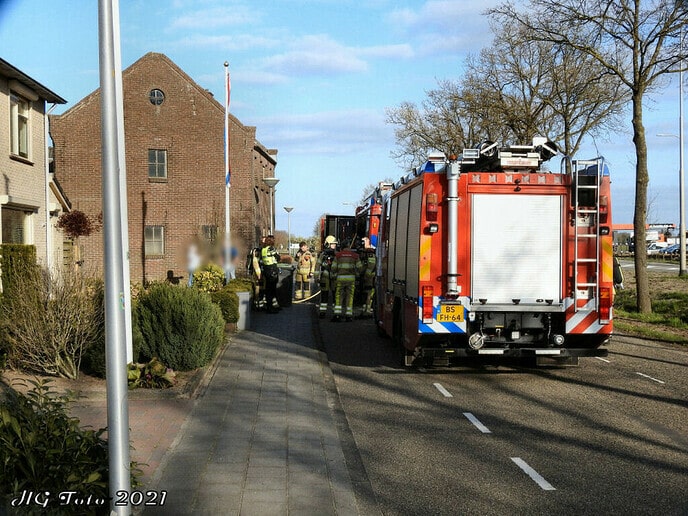 Kelderbrand Parallelstraat.