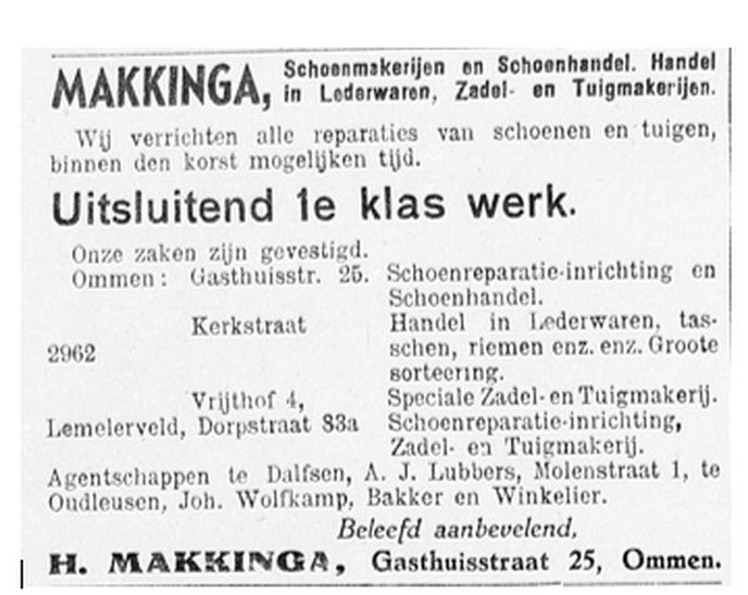 Schoenmakerij Hein Lommers - Foto: Ingezonden foto