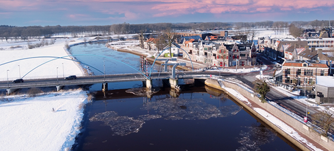 Dalfsen in sneeuw - Foto: Ingezonden foto