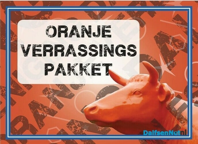 Oranje verrassingspakket - Foto: Ingezonden foto