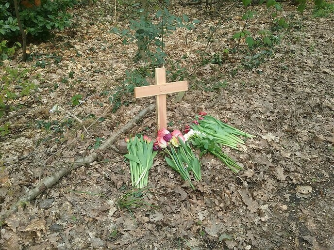 Bermmonumentje - Foto: Ingezonden foto