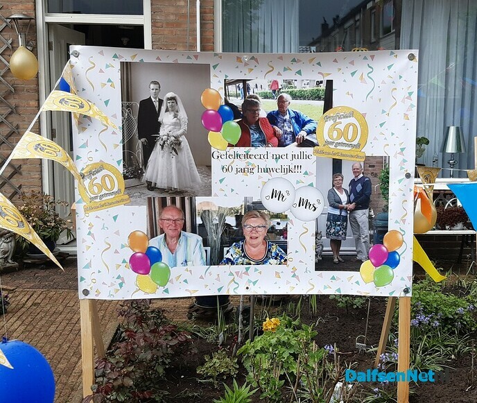 60 jaar getrouwd - Foto: Ingezonden foto