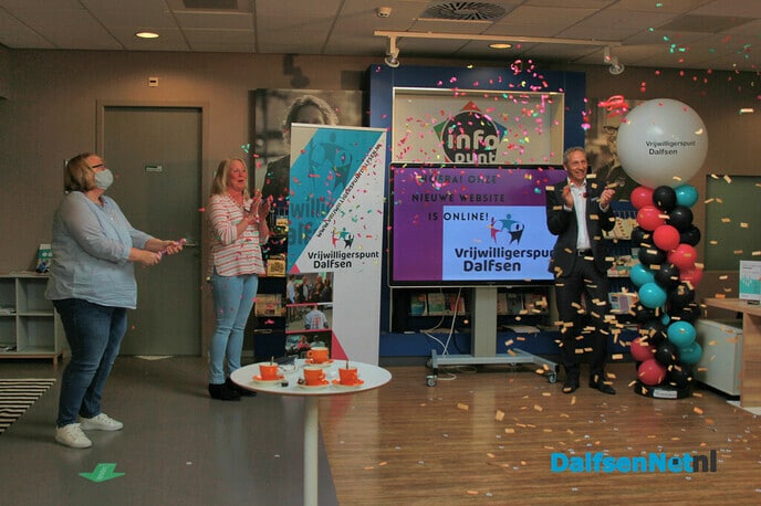 Lancering nieuwe website Vrijwilligerspunt Dalfsen - Foto: Ingezonden foto