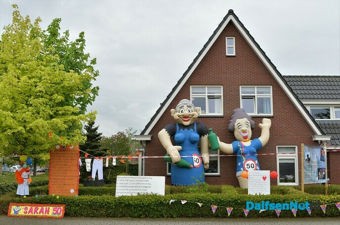 Sylvia 50 jaar met hier en daar een grijze haar - Foto: Johan Bokma