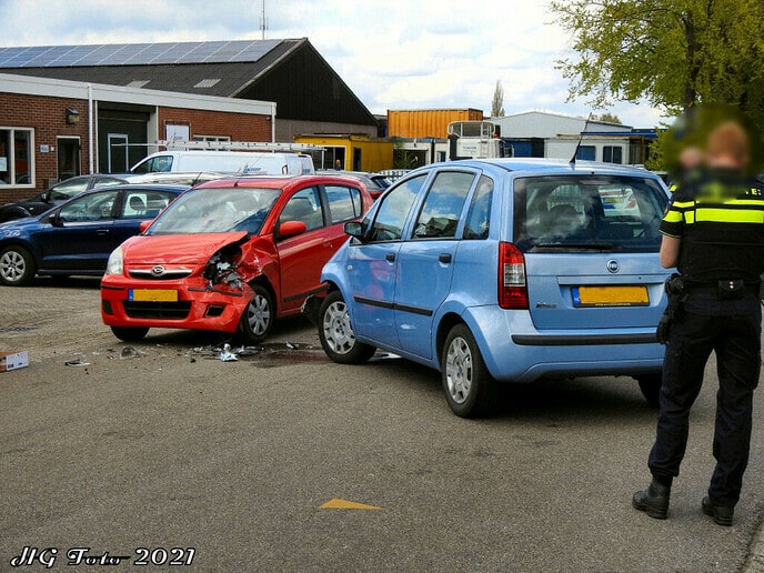 Aanrijding Goldkampstraat