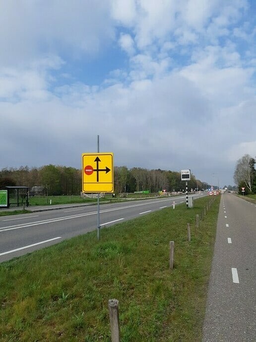 Let goed op op de Hessenweg - Foto: Politie Dalfsen