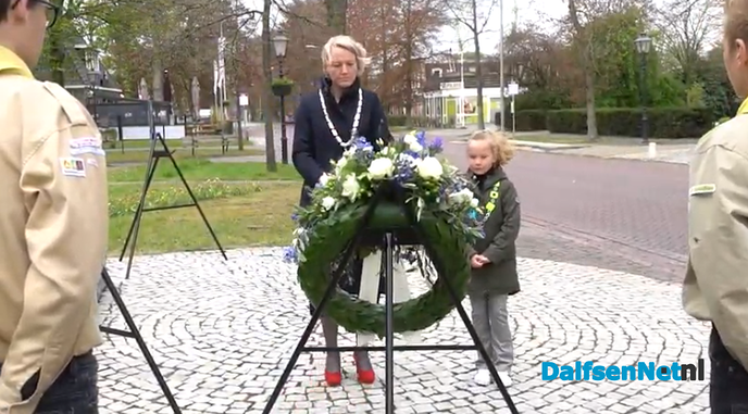 Video dodenherdenking gemeente Dalfsen - Foto: Pim Haarsma