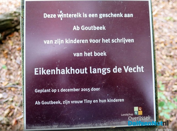 “Herdenkingswintereik” op de Horte zoek.