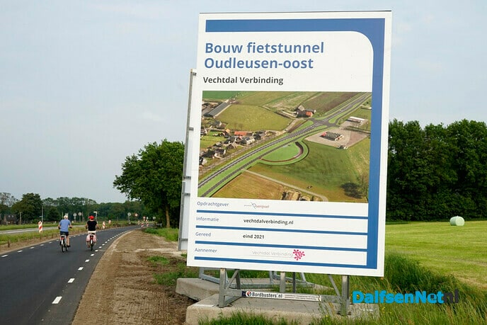 Fietstunnels bij Oudleusen (voortgang) - Foto: Paul Scholten