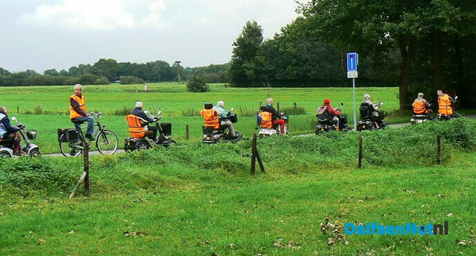 Scootmobieltocht 23 juni 2021 - Foto: Ingezonden foto