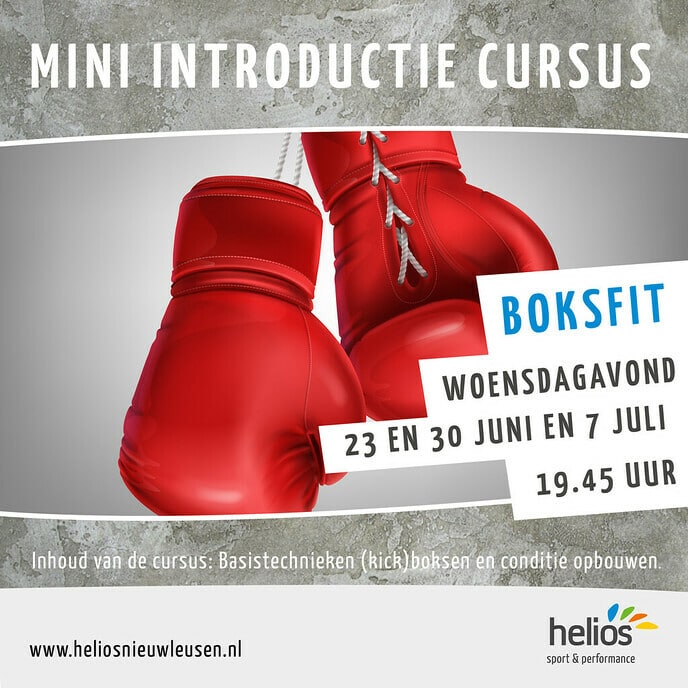 Introductiecursus Kickboksen Helios Nieuwleusen