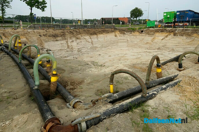 Fietstunnels bij Oudleusen (voortgang) - Foto: Paul Scholten