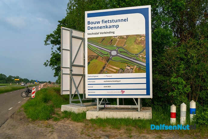 Fietstunnels bij Oudleusen (voortgang) - Foto: Paul Scholten