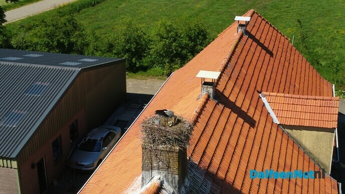 Broeden als of het niets is, nu met dronebeelden - Foto: Johan Bokma