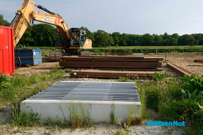 Werkzaamheden pontje Varsen (gemeente Ommen) gestart - Foto: Paul Scholten