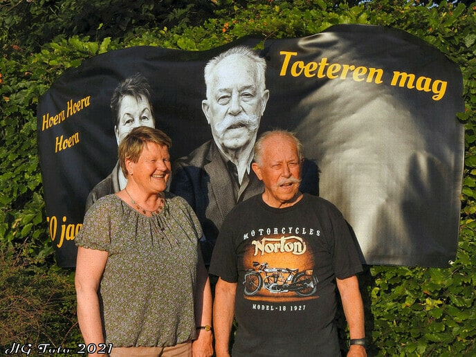 Echtpaar Hoekman 50 jaar getrouwd