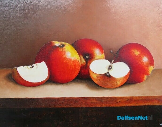 Nieuwe expositie realistische schilderijen in De Mozaïek - Foto: Wim