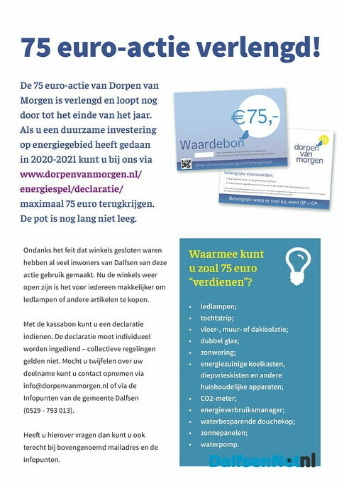 Interessante folder - Foto: Ingezonden foto