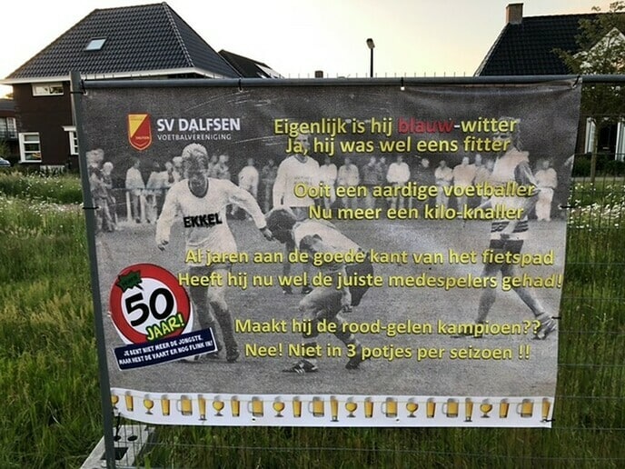 Wim Ekkelenkamp nu een echte veteraan! - Foto: Ingezonden foto