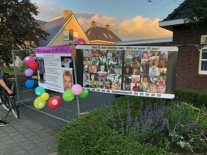 Wim Ekkelenkamp nu een echte veteraan! - Foto: Ingezonden foto