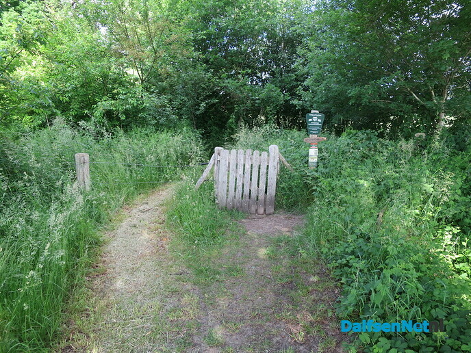 Wandeling Oude Vechtsteeg, met geschiedenis Koningsweg - Foto: Willy