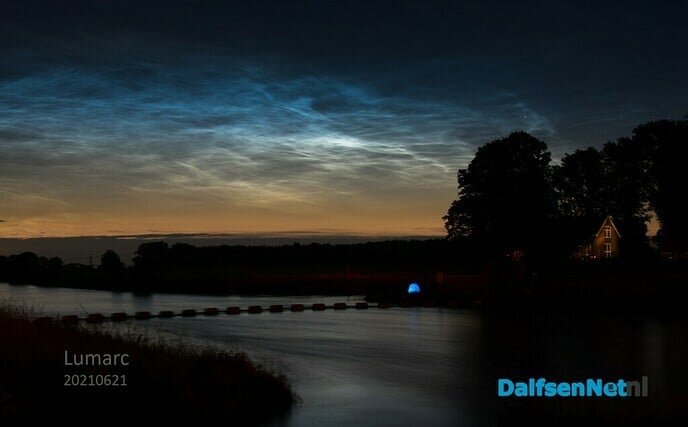 Lichtende nachtwolken - Foto: Ingezonden foto