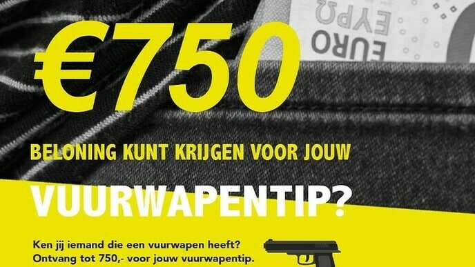 Aardig zakcentje: Flinke beloning - Foto: Politie