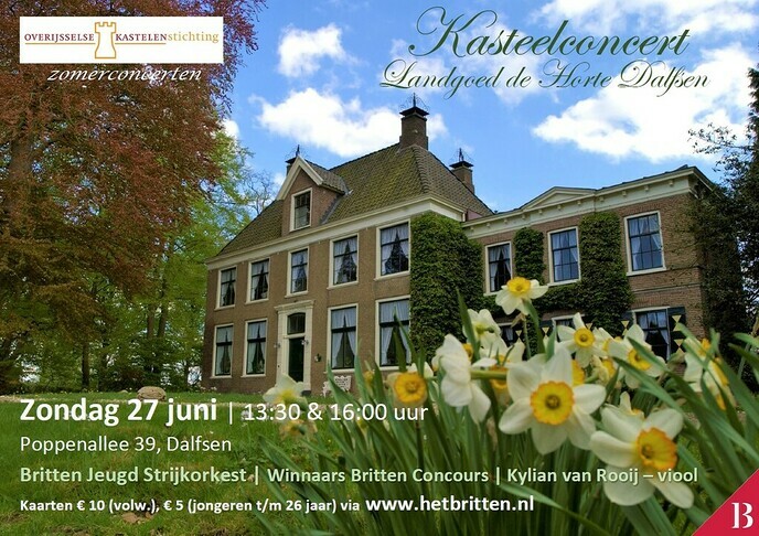 Kasteelconcert op de Horte - Foto: Ingezonden foto