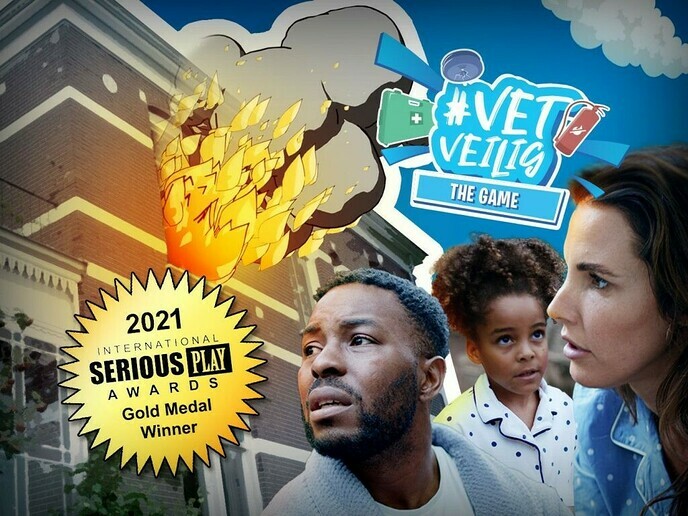 Game Veiligheidsregio IJsselland winnaar SeriousPlayAward - Foto: Ingezonden foto