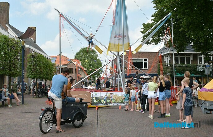 Kinderen genieten tijdens de tweede dolle dag - Foto: Johan Bokma