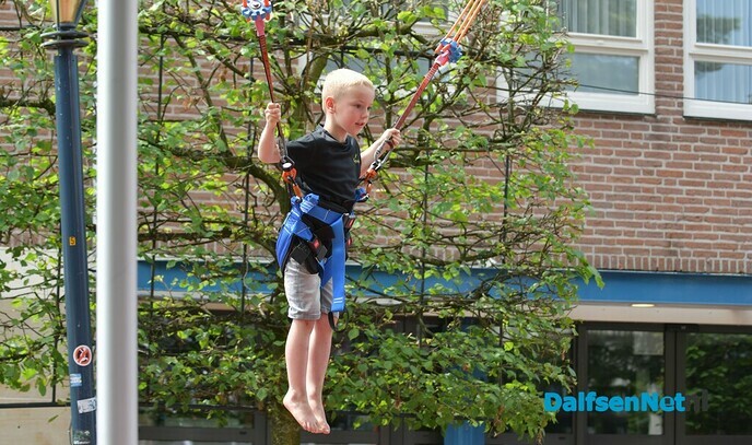 Kinderen genieten tijdens de tweede dolle dag - Foto: Johan Bokma