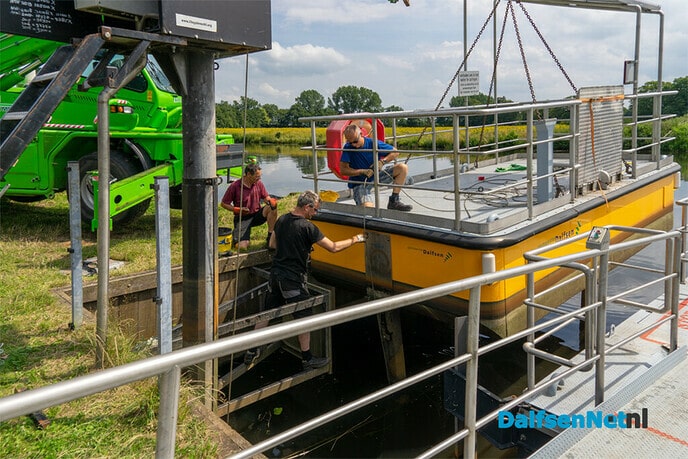 Pontje is weer in gebruik na vervanging kabel - Foto: Paul Scholten