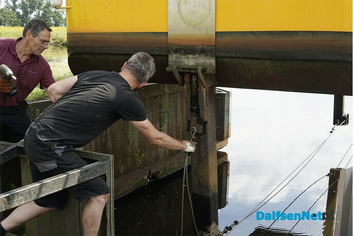 Pontje is weer in gebruik na vervanging kabel - Foto: Paul Scholten
