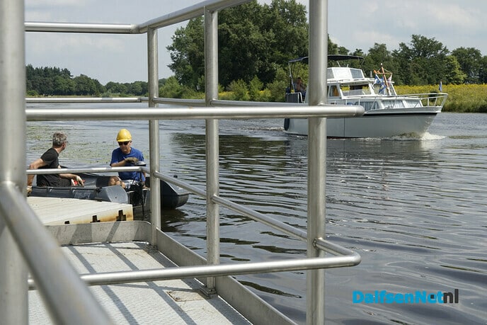 Pontje is weer in gebruik na vervanging kabel - Foto: Paul Scholten