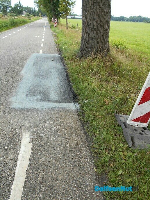Kluinhaarsweg afgesloten