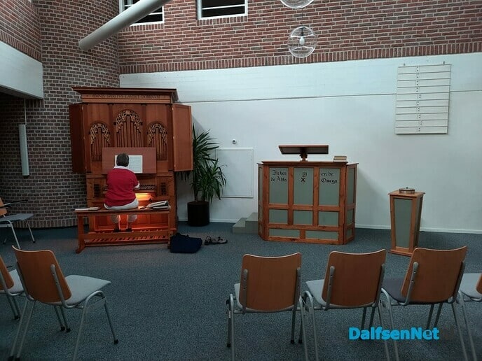 Kloporgel voor DGK Dalfsen - Foto: Ingezonden foto