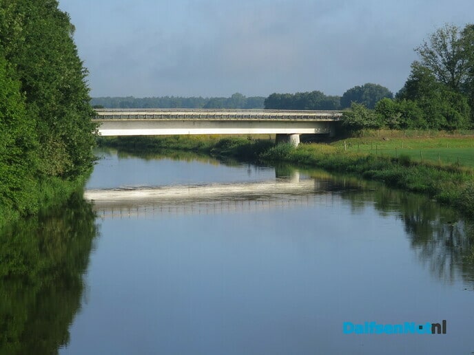 Rondje Ommen, Rechteren in nevel gehuld - Foto: Wim