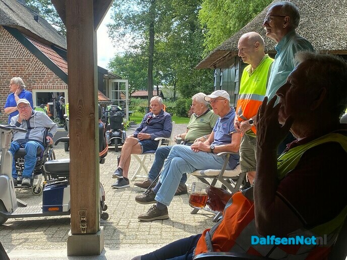De zoveelste geslaagde Scootmobiel tocht. - Foto: Ingezonden foto