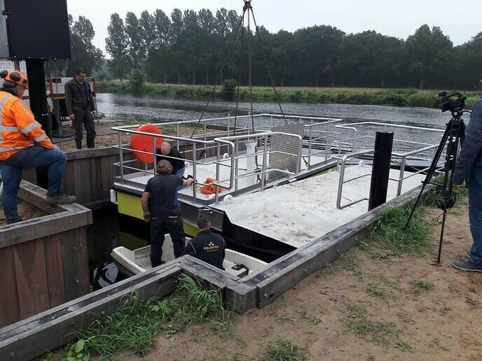 Pontje Varsen Vilsteren bijna gereed - Foto: Ingezonden foto