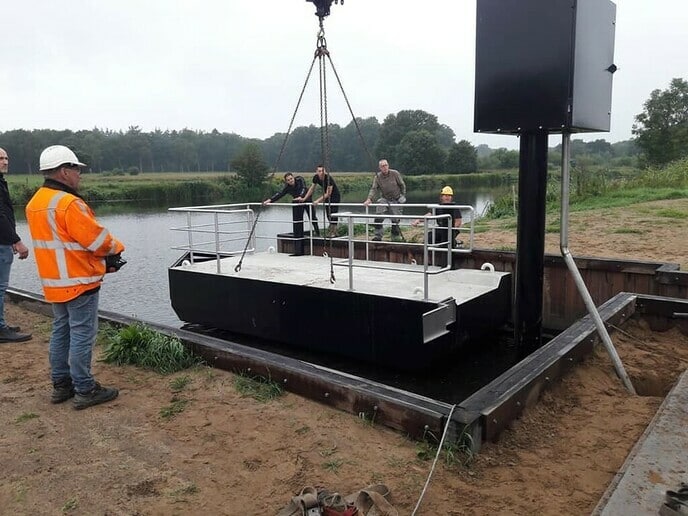 Pontje Varsen Vilsteren bijna gereed - Foto: Ingezonden foto