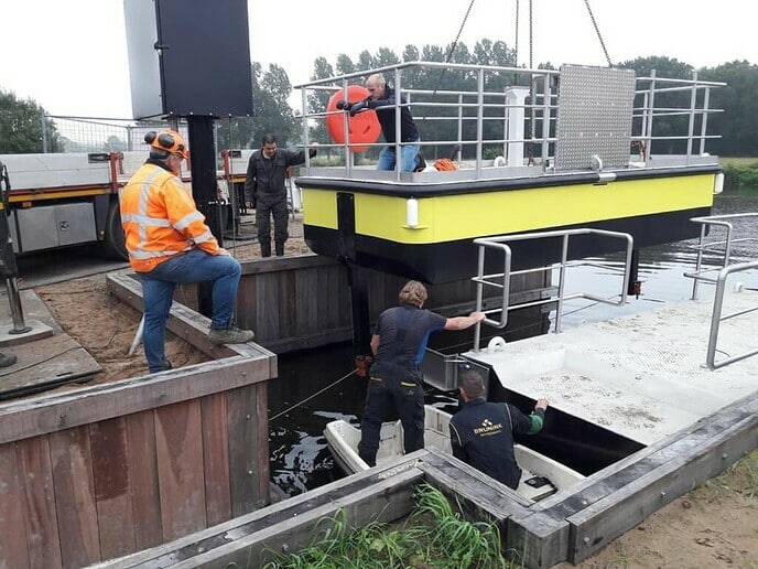 Pontje Varsen Vilsteren bijna gereed - Foto: Ingezonden foto