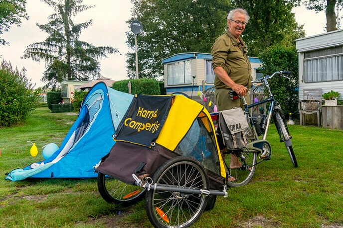 Harry fietste “blokje om” - Foto: Paul Scholten