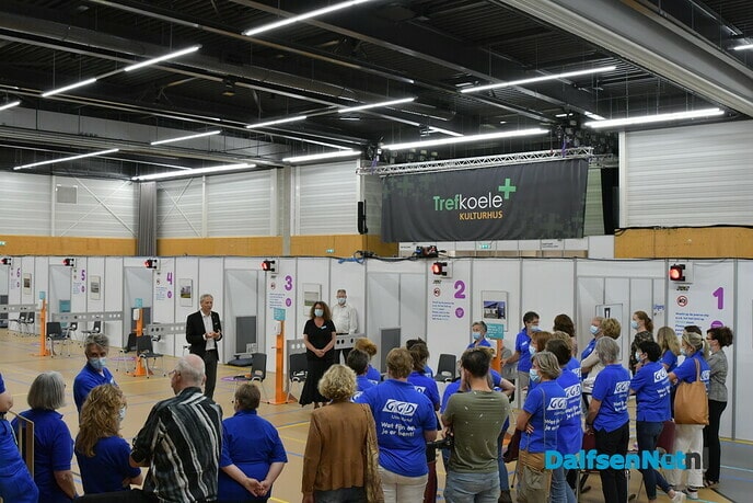 GGD IJsselland sluit deur vaccinatie locatie Dalfsen - Foto: Johan Bokma