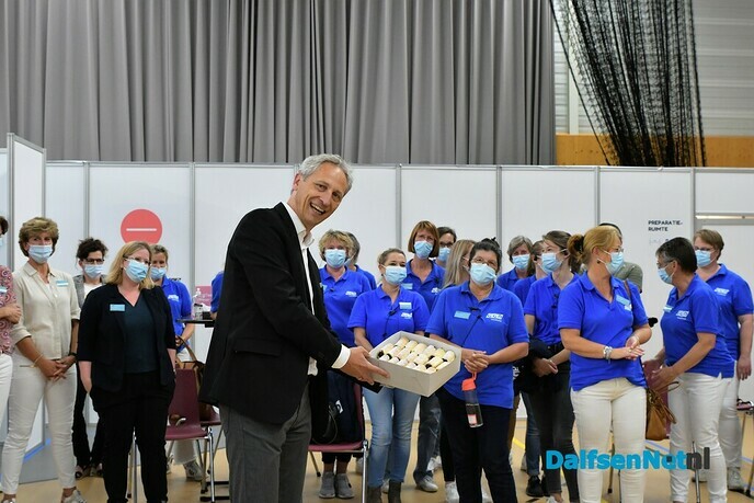 GGD IJsselland sluit deur vaccinatie locatie Dalfsen - Foto: Johan Bokma
