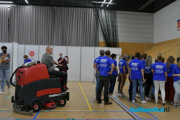 GGD IJsselland sluit deur vaccinatie locatie Dalfsen - Foto: Johan Bokma