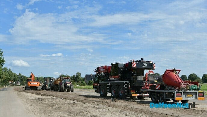 De Bese bulten aan de Hessenweg N340 (update) - Foto: Johan Bokma