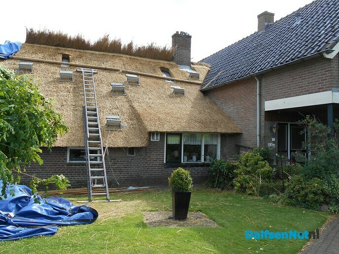 Een nieuw rieten dak