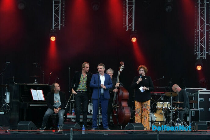 Een spetterend spektakel aan de Vecht in Ommen - Foto: Johan Bokma
